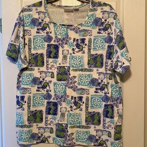 Nautical Fashion Bug Top